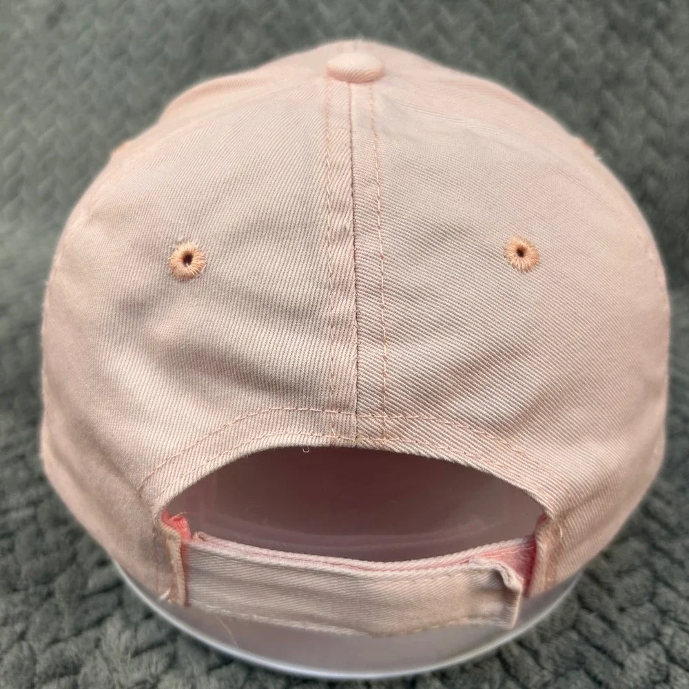 Bug Juice Womens Pink Unbranded Baseball Cap Embroidered Adjustable OSFM
